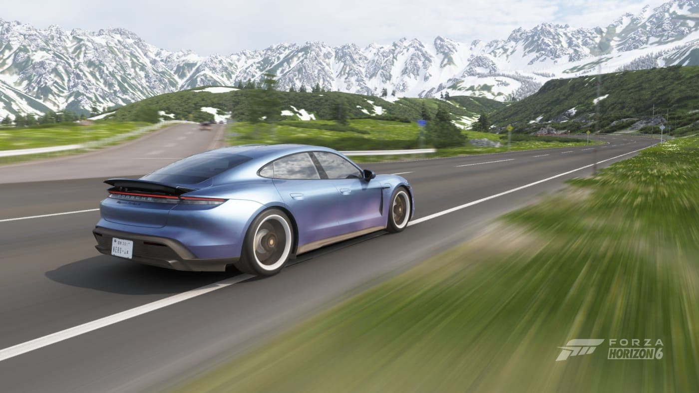 Porsche Taycan in Forza Horizon 6